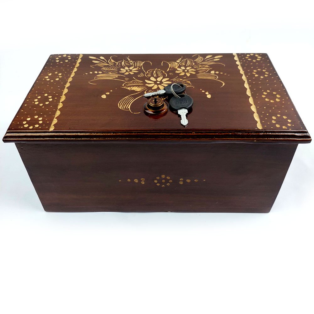 Toko Jual Box Kotak Penyimpanan Cukit Kayu Jati