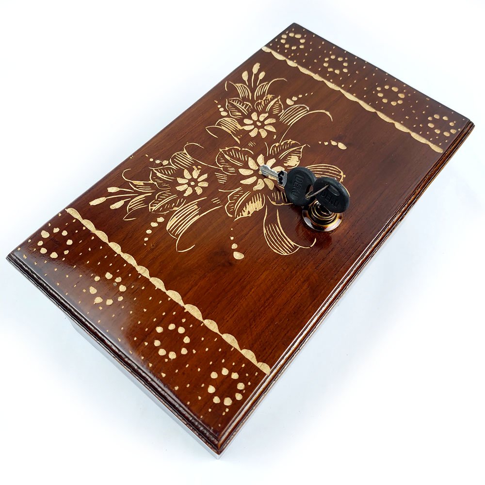 Toko Jual Box Kotak Penyimpanan Cukit Kayu Jati