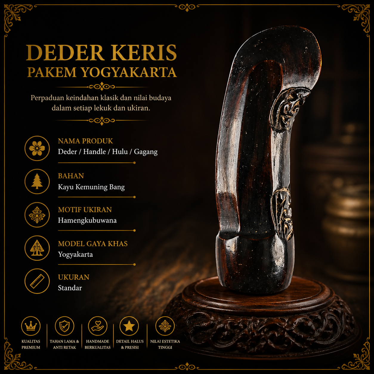 Toko Jual Deder Keris Pakem Yogyakarta