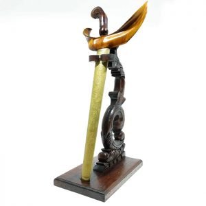 Toko Jual Jagrak Keris Kayu Jati Ukir Finishing Halus