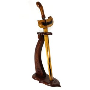 Toko Jual Jagrak Keris Minimalis Bahan Kayu Jati Isi 1