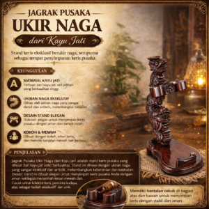Toko Jual Jagrak Pusaka Ukir Naga Kayu Jati