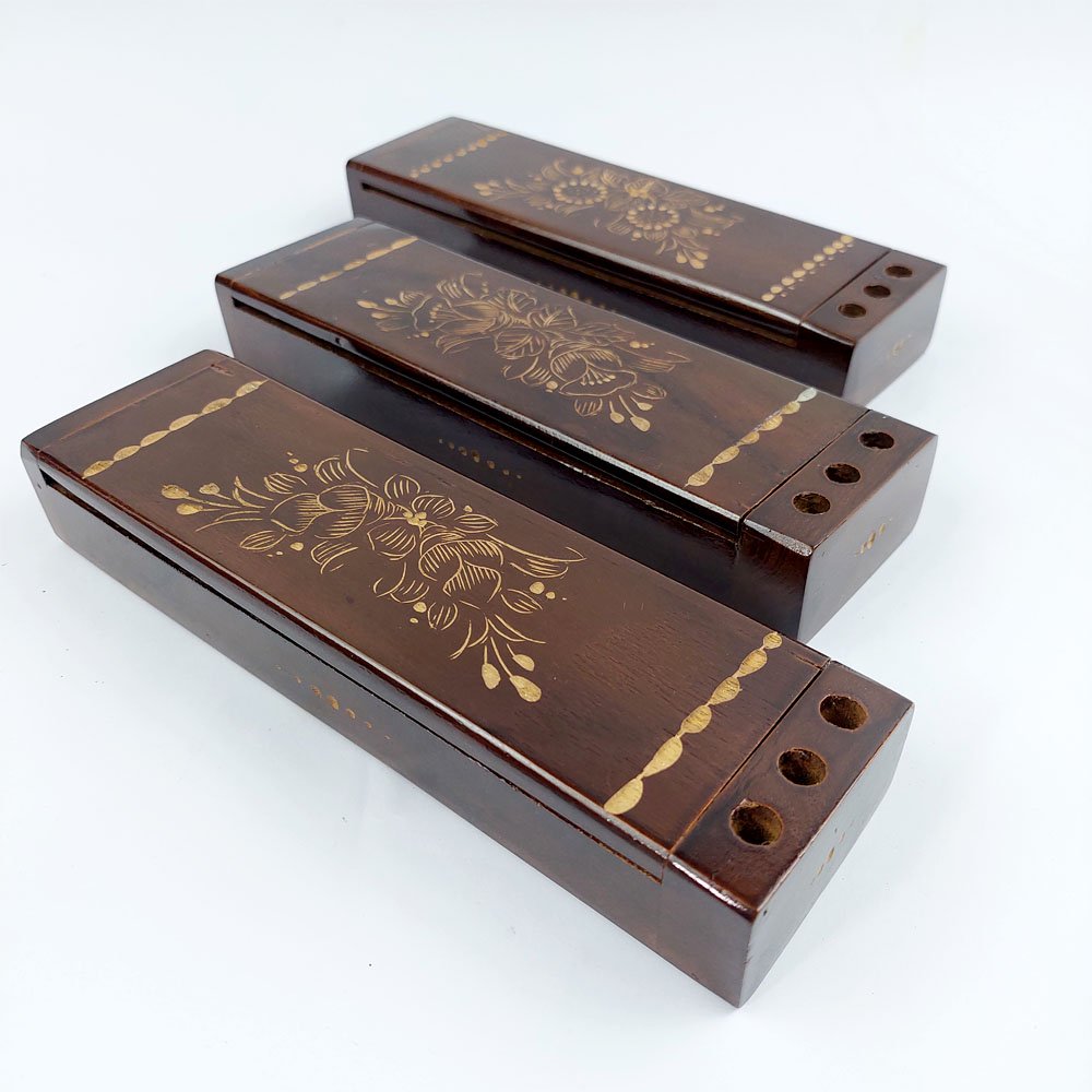 Toko Jual Kotak Pensil Kropak Motif Cukit Kayu Jati Jepara