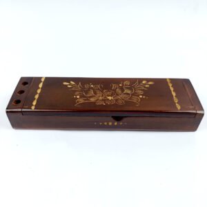 Toko Jual Kotak Pensil Kropak Motif Cukit Kayu Jati Jepara