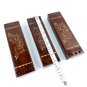 Toko Jual Kotak Pensil Kropak Motif Cukit Kayu Jati Jepara