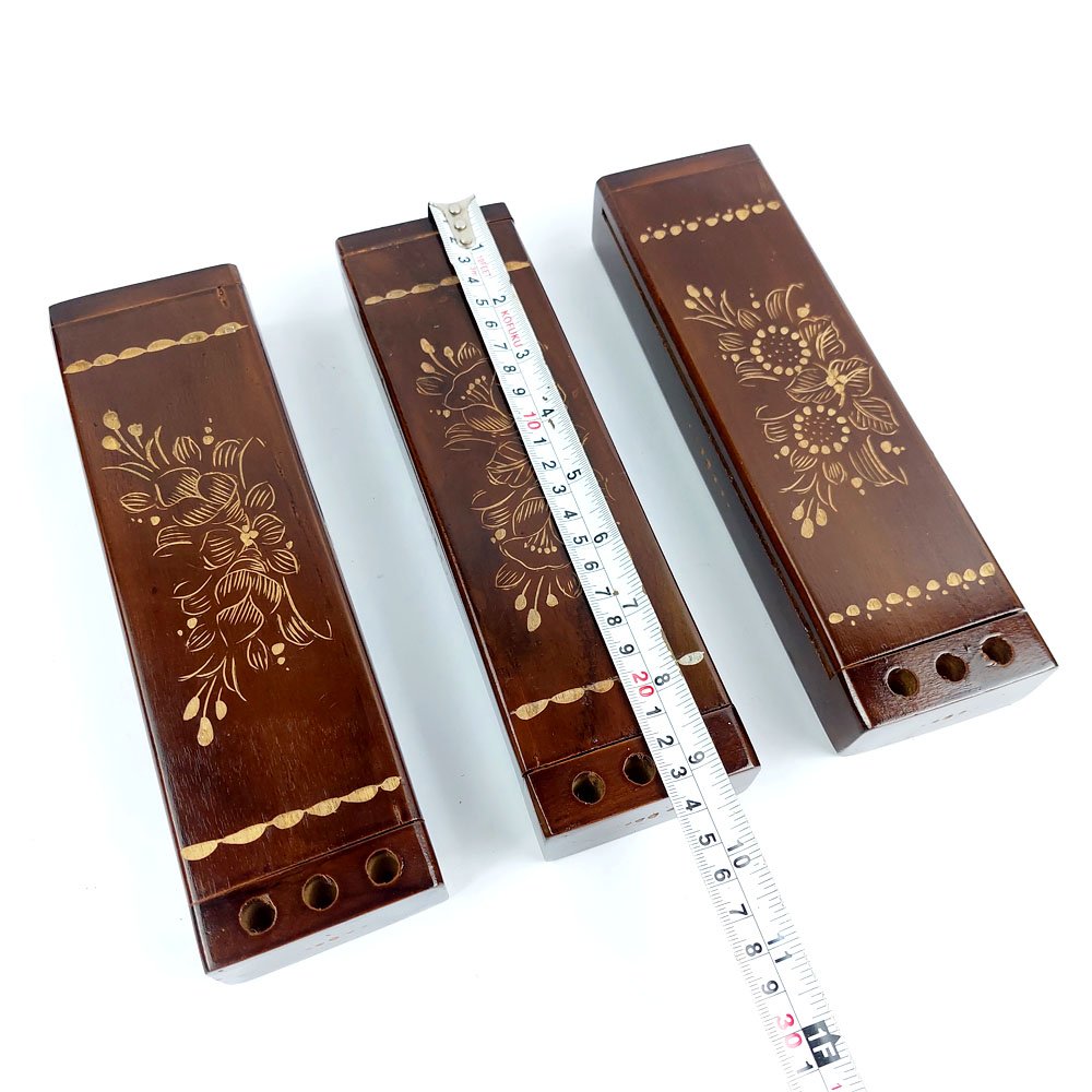 Toko Jual Kotak Pensil Kropak Motif Cukit Kayu Jati Jepara