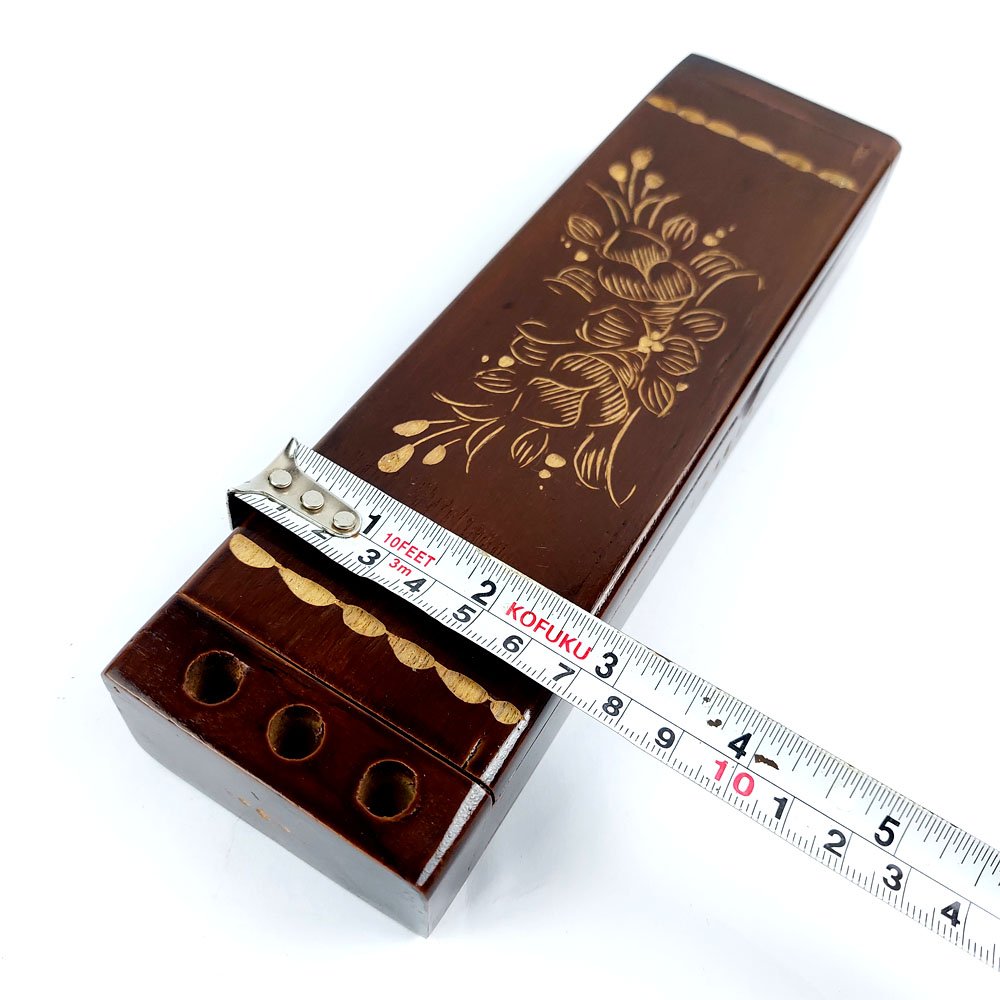 Toko Jual Kotak Pensil Kropak Motif Cukit Kayu Jati Jepara