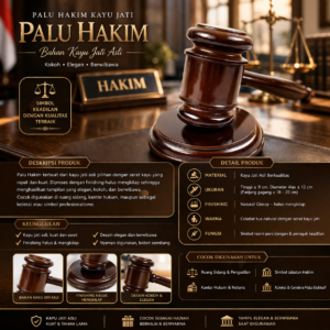 Toko Jual Palu Hakim Bahan Kayu Jati