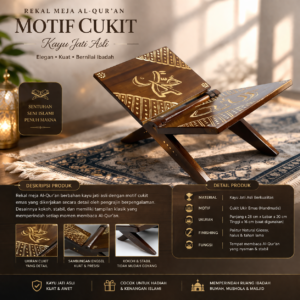 Toko Jual Rekal Meja Alquran Motif Cukit
