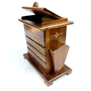Toko Jual Tempat Sendok Garpu Kerajinan Kayu Jati Cukit Manual