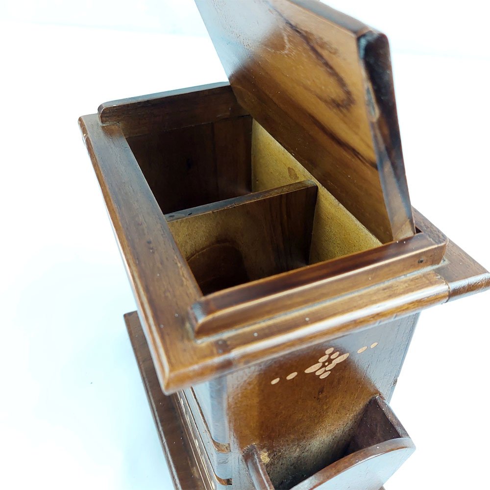 Toko Jual Tempat Sendok Garpu Kerajinan Kayu Jati Cukit Manual