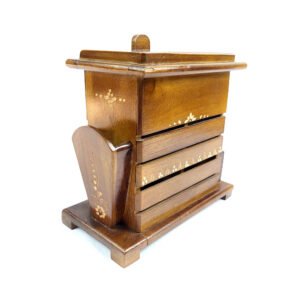 Toko Jual Tempat Sendok Garpu Kerajinan Kayu Jati Cukit Manual