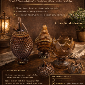 Toko Jual Toples Cemilan Model Buah Kayu Jati