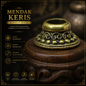 Toko Jual mendak keris Kuningan Mewah