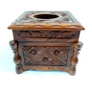 Toko Jual Kotak Tempat Tisu Motif Ukir Pahat