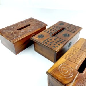 Toko Jual Kotak Wadah Tisu Motif Pahat Manual