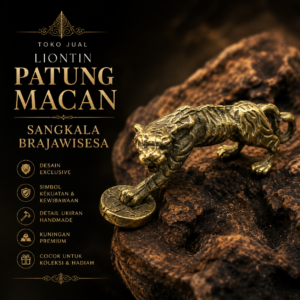 Toko Jual Liontin Patung Macan Sangkala Brajawisesa