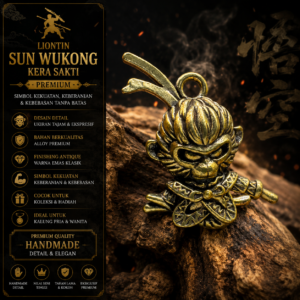 Toko Jual Liontin Sun Wukong Kera Sakti Premium