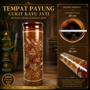 Toko Jual Tempat Payung Cukit Kayu Jati